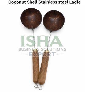 Coconut Shell Stainless Steel Ladle