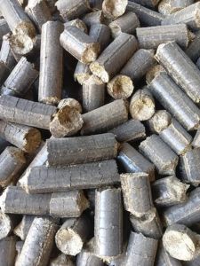 Saw Dust Groundnut Shell Biomass Briquettes