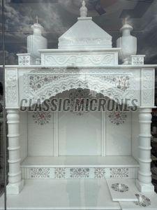 60 Inch White Marble Temple for Home