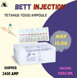Bett Tetanus Vaccine