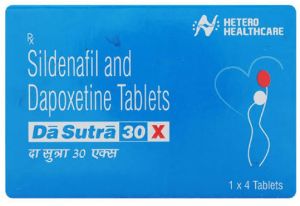 Da Sutra 30X Sildenafil Dapoxetine Tablets