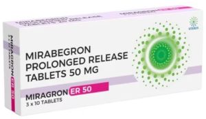 Miragron ER Mirabegron Extended Release 50mg Tablets