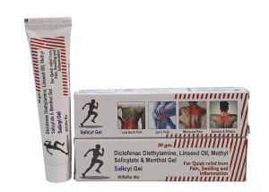 Salicyl Diclofenac Diethylamine Linseed Oil Gel