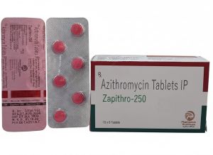 Zapithro Azithromycin 250mg Tablets