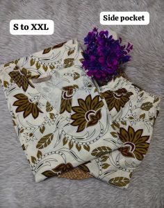 Fashionable Rayon Printed Kurti Pant Set
