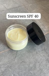 Organic SPF 40 Sunscreen