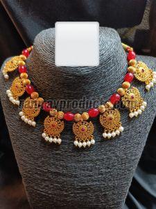Cultural Grace Micro Gold Polish Necklace