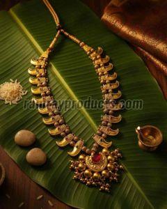 Fine Gold Coated Traditional Necklace