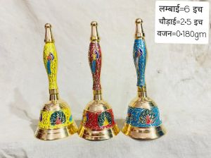 Hand Bell Pure Brass Pooja Bells