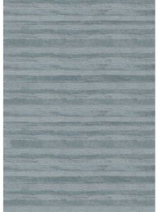 Ice Blue Textured Handloom Carpet