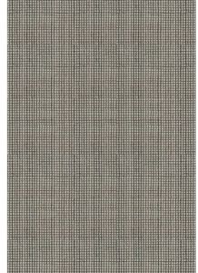 Ivory Charcoal Micro Check Neutral Handloom Carpet