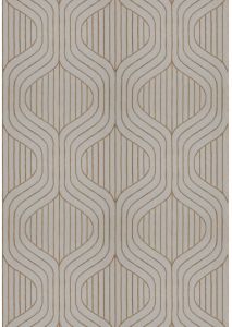 Golden Wave Woolen Rug