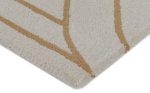 Golden Wave Woolen Rug
