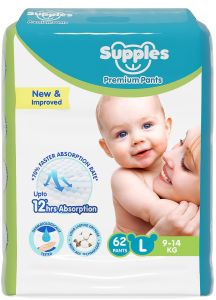 Large Supples Premium Baby Diaper Pant