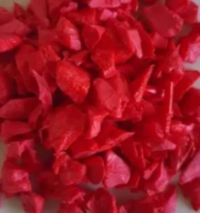 HDPE Red Hot Washed Regrind