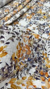 Digital Print Linen Fabric