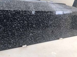 Coin Black Granite Slab