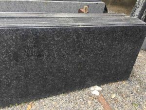 R Black Granite Slab
