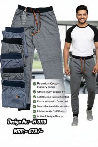 Men Cotton Hosiery Jogger