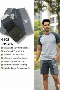 Men Stretchable Hosiery Short