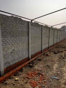 Handmade RCC Cement Boundary Wall
