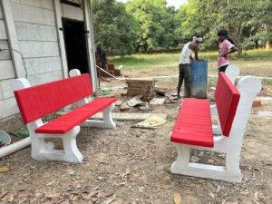 RCC Concrete Garden Bench