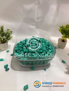Green Marble Pebble