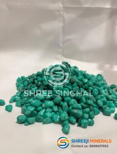 Green Marble Pebble