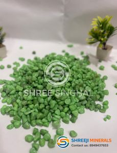 Parrot Green Marble Pebbles