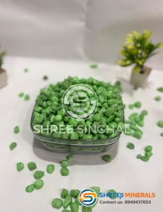 Parrot Green Marble Pebbles