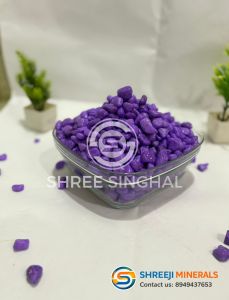 Purple Marble Pebbles