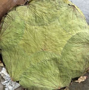 Natural Siali Leaf Round Plate