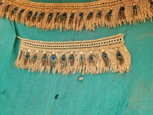 Peacock Feather Paddy Toran