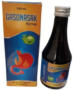 200 Ml Ayurvedic Acidity Gas Relief Gasonasak Syrup