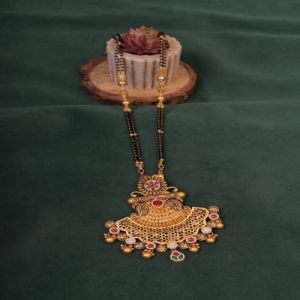 Classic Temple Filigree Mangalsutra
