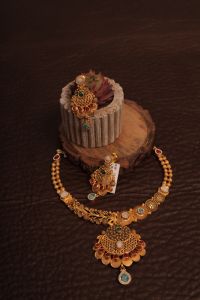 Heritage Kundan Drop Designer Necklace Set