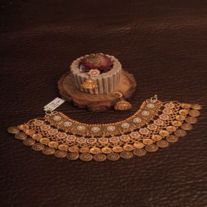Maharani Layered Coin Heritage Necklace Set