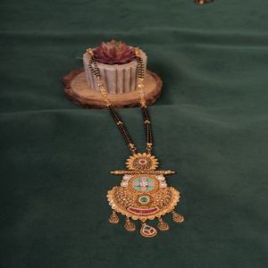 Sunburst Temple Heritage Mangalsutra