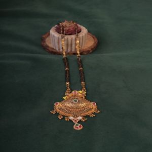 Traditional Beaded Temple Mangalsutra