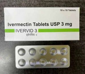 Ivervid 3mg Ivermectin Tablet