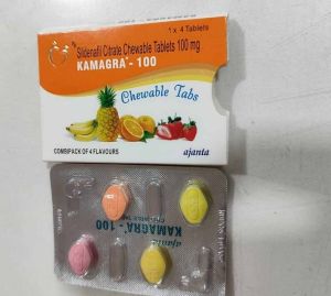 Kamagra 100mg Sildenafil Citrate Tablet