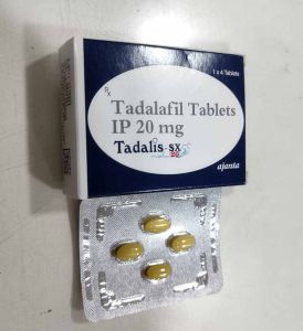 Tadalis Sx 20mg Tadalafil Tablet