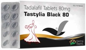 Tastylia Black 80mg Tadalafil Tablet