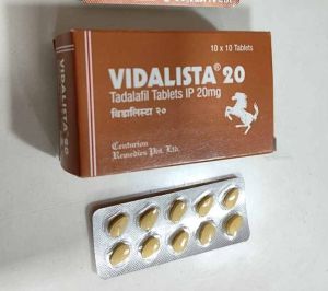 Vidalista 20mg Tadalafil Tablet
