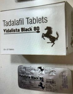 Vidalista Black 80mg Tadalafil Tablet