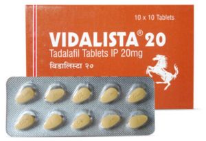 Vidalista Tadalafil 20 Mg Tablet
