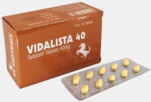 Vidalista Tadalafil 40 Mg Tablet