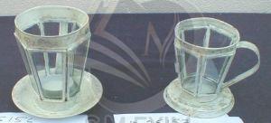 Decorative Cup Plate Candle Lantern