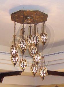 Handmade Moroccan Style Hanging Chandelier