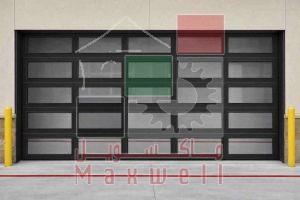 Framed Glass Garage Door
